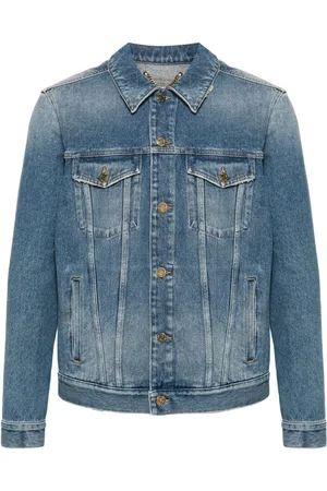 Golden Goose Chaqueta vaquera con efecto lavado