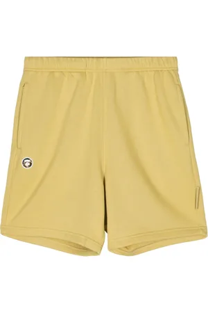 A Bathing Ape Pantalones cortos de chándal con parche Milo