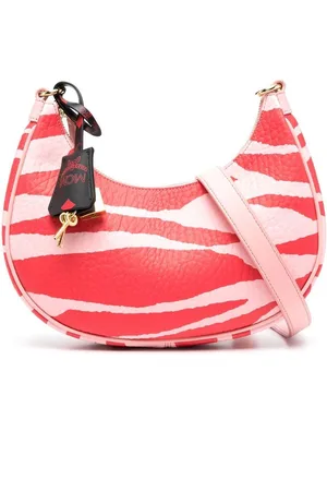 MCM Bolso de hombro con motivo de cebra