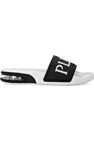 Philipp Plein Sandalias con logo estampado