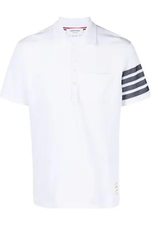 Thom Browne Polo con motivo 4-Bar