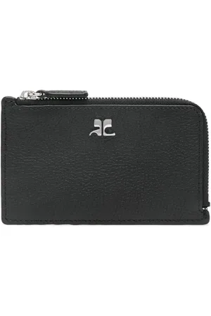 Courrèges Tarjetero con placa del logo