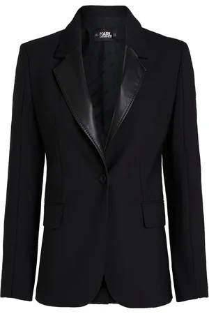 Karl Lagerfeld Blazer de vestir con abertura en la manga