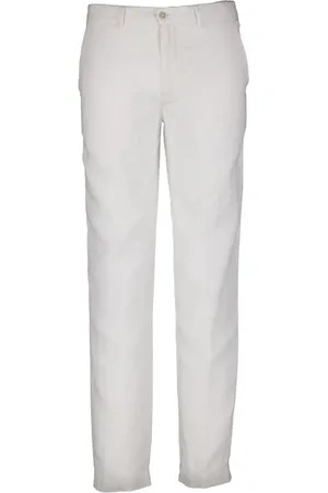 120% Lino Pantalones ajustados