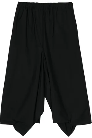 Comme des Garçons Pantalones de tiro caído