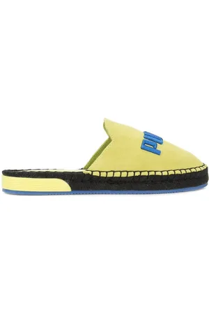 PUMA Alpargatas planas con logo bordado