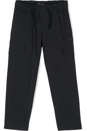 Emporio Armani Pantalones cargo con bolsillos