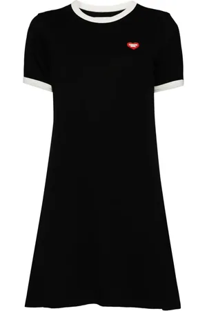 Chocoolate Vestido tipo camiseta con corazón estampado