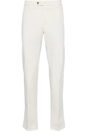 LARDINI Pantalones chinos de talle medio
