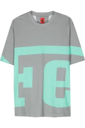 FERRARI Camiseta con logo estampado