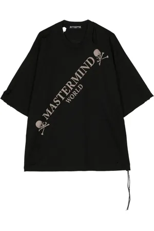 MASTERMIND Camiseta con efecto envejecido