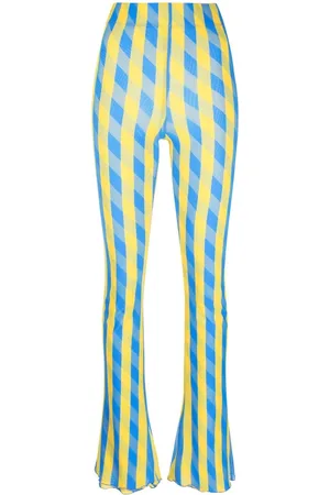 SUNNEI Pantalones slim con motivo de cuadros
