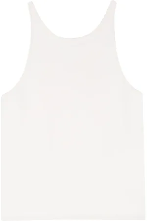 Max Mara Top con cuello redondo