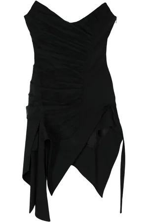 MUGLER Vestido corto tipo bustier