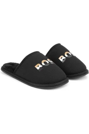 HUGO BOSS Slippers con logo estampado