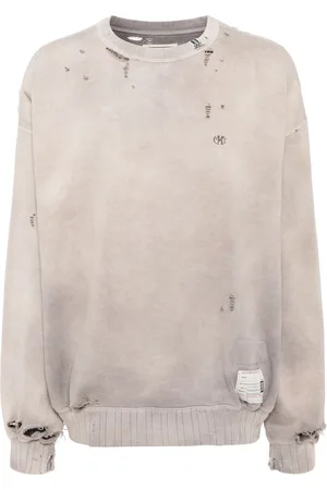 Maison Mihara Yasuhiro Sudadera con efecto degradado