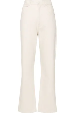 Max Mara Pantalones rectos de talle alto