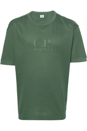 C.P. Company Camiseta con logo bordado