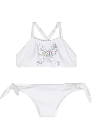 Chiara Ferragni Bikini con logo de apliques