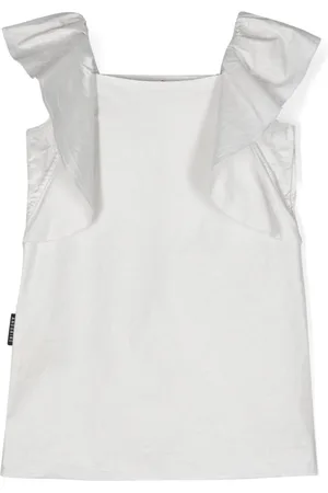 Le pandorine Vestido con cuello cuadrado
