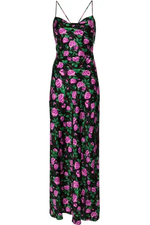 Chiara Ferragni Vestido largo con motivo floral