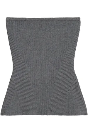 Apparis Top tipo bandeau de canalé