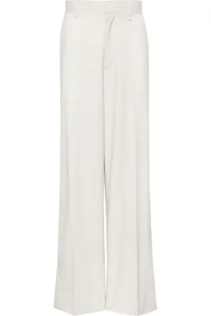 Givenchy Pantalones anchos de talle medio