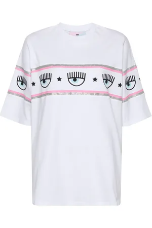 Chiara Ferragni Camiseta con purpurina Eyelike