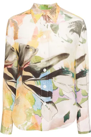 Paul Smith Camisa Floral Collage