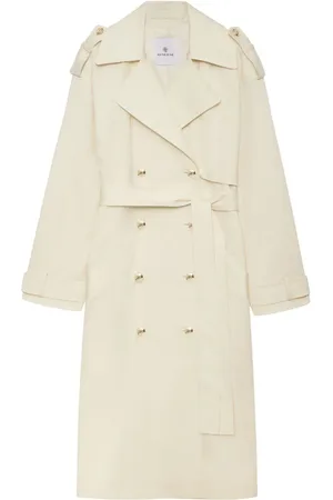 ANINE BING Gabardina Layton oversize con botones