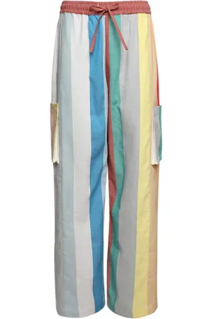 Marrakshi Life Pantalones cargo a rayas