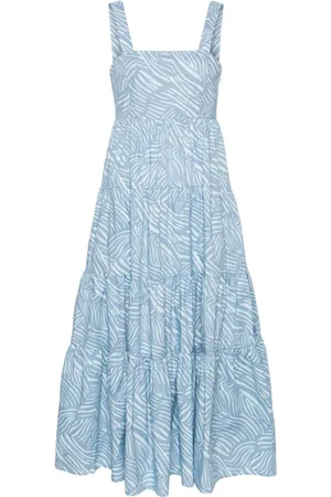 Michael Kors Vestido midi a capas