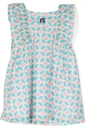 Aigner Vestido con motivo gráfico