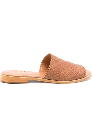 Sarah Chofakian Sandalias con diseño entretejido