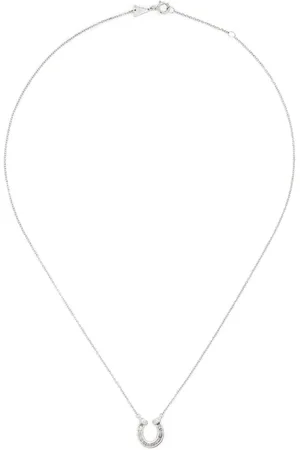 Adina Reyter Collar de plata de ley Horseshoe Pendant