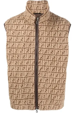 Fendi Chaleco con monograma FF
