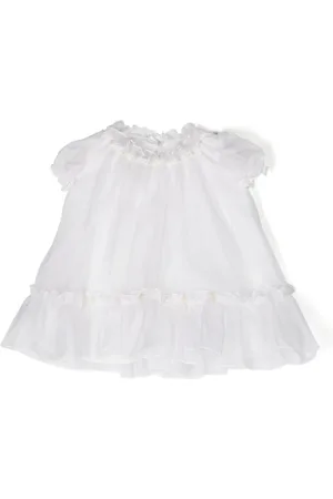 LA STUPENDERIA Vestido con bordado floral