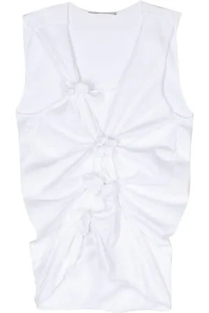 Gauchere Camiseta de tirantes con detalle fruncido