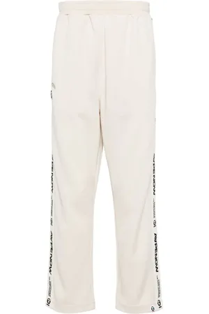 A Bathing Ape Pantalones de chándal con logo bordado