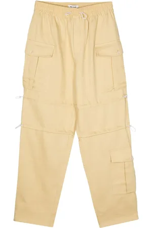 WALES BONNER Pantalones cargo con cintura elástica