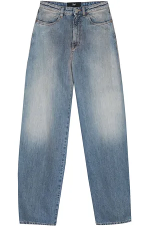 3x1 Vaqueros Nicole tapered de talle medio