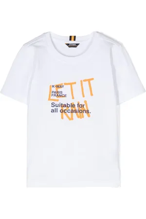 K-Way Camiseta con logo estampado