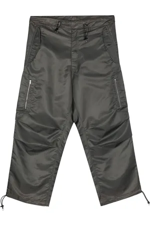 Random Identities Pantalones con detalle fruncido
