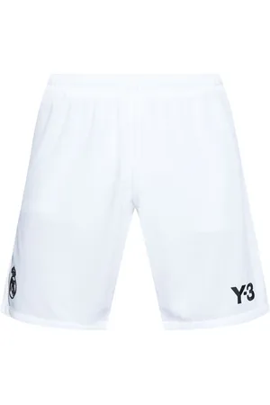 Y-3 Bermudas con aplique del logo de x Real Madrid