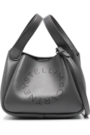 Stella McCartney Bandolera con perforaciones del logo