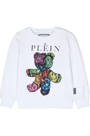 Philipp Plein Sudadera con detalle de strass