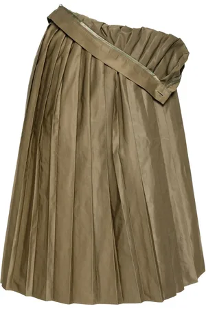 Maison Margiela Falda midi plisada