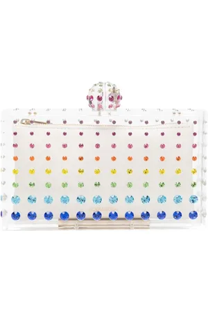 Aquazzura Bolso de mano Tequila transparente