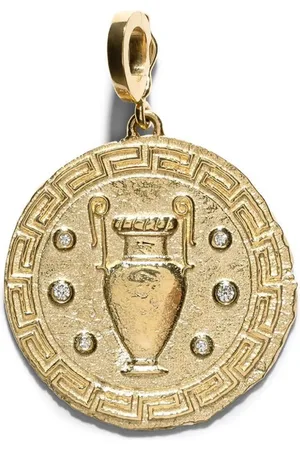 Azlee Charm Revelry grande en oro amarillo de 18 ct
