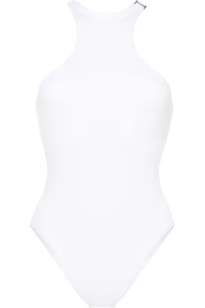 The Attico Bañador con placa del logo